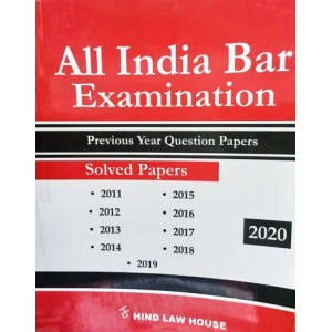 Hind Law House's All India Bar Examinations Solved Papers (AIBE 2011-2019)